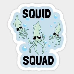 Squid Squad Sticker